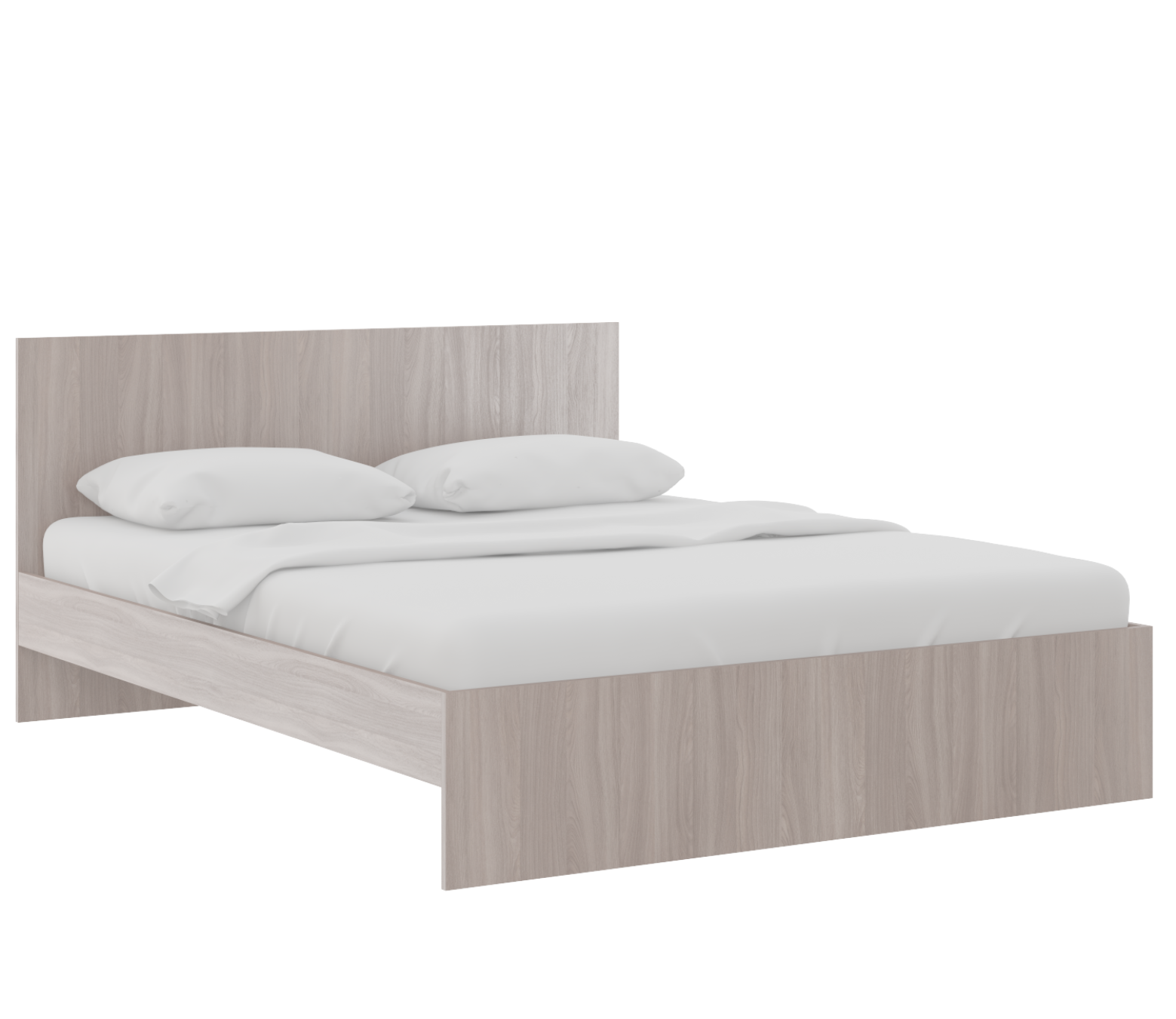 Осло (спальни) М14 Кровать 1,6 с настилами Лайт (Белый)